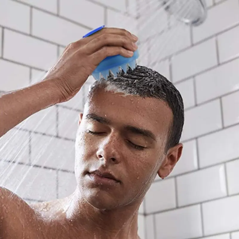 Silicone Scalp Massager & Shampoo Brush